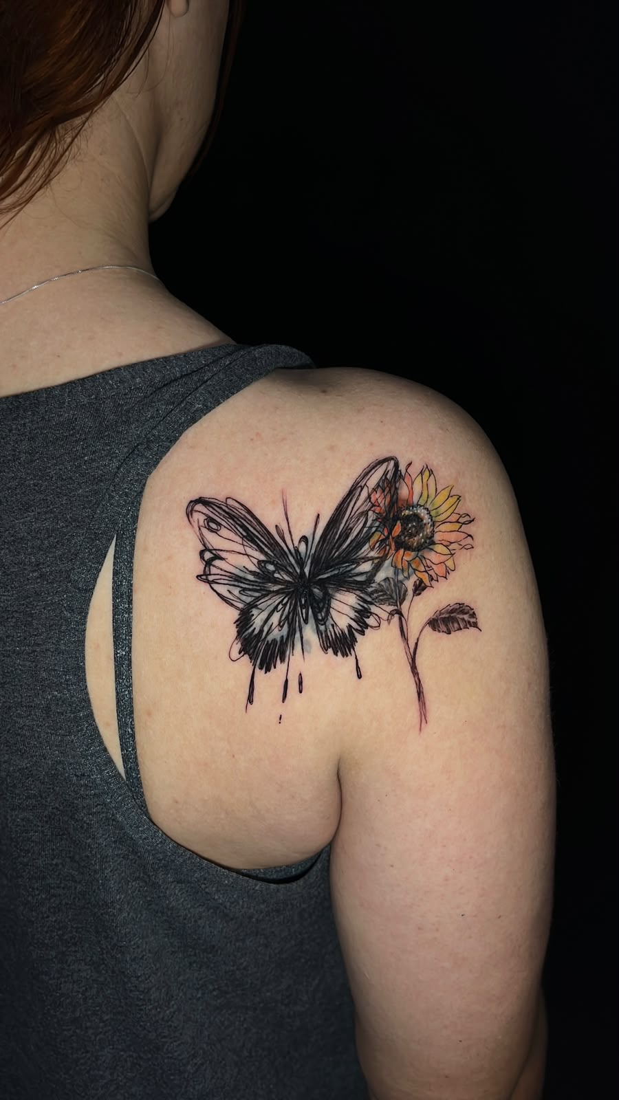 Borboleta & Girassol